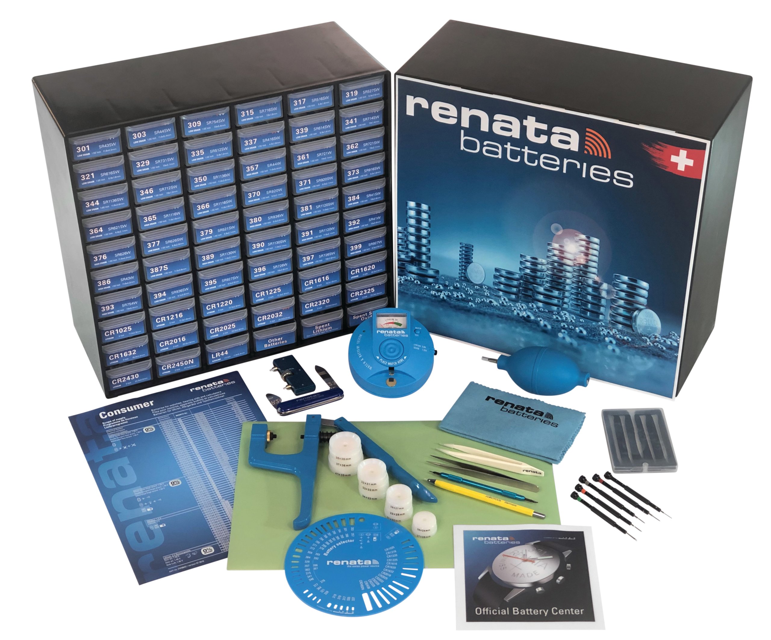 Renata® 223-Piece Prestige Battery Kit