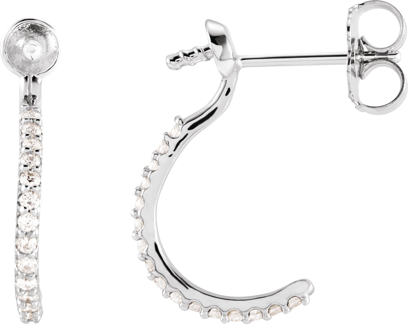 Pearl Hoop Earrings