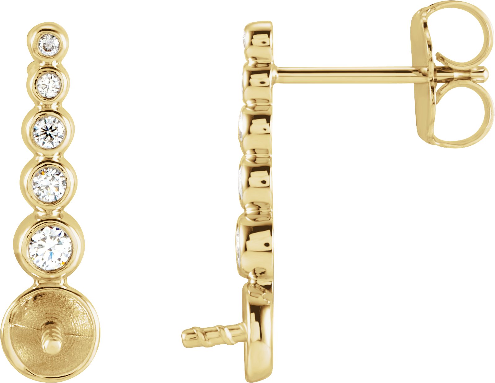 Accented Pearl Earrings