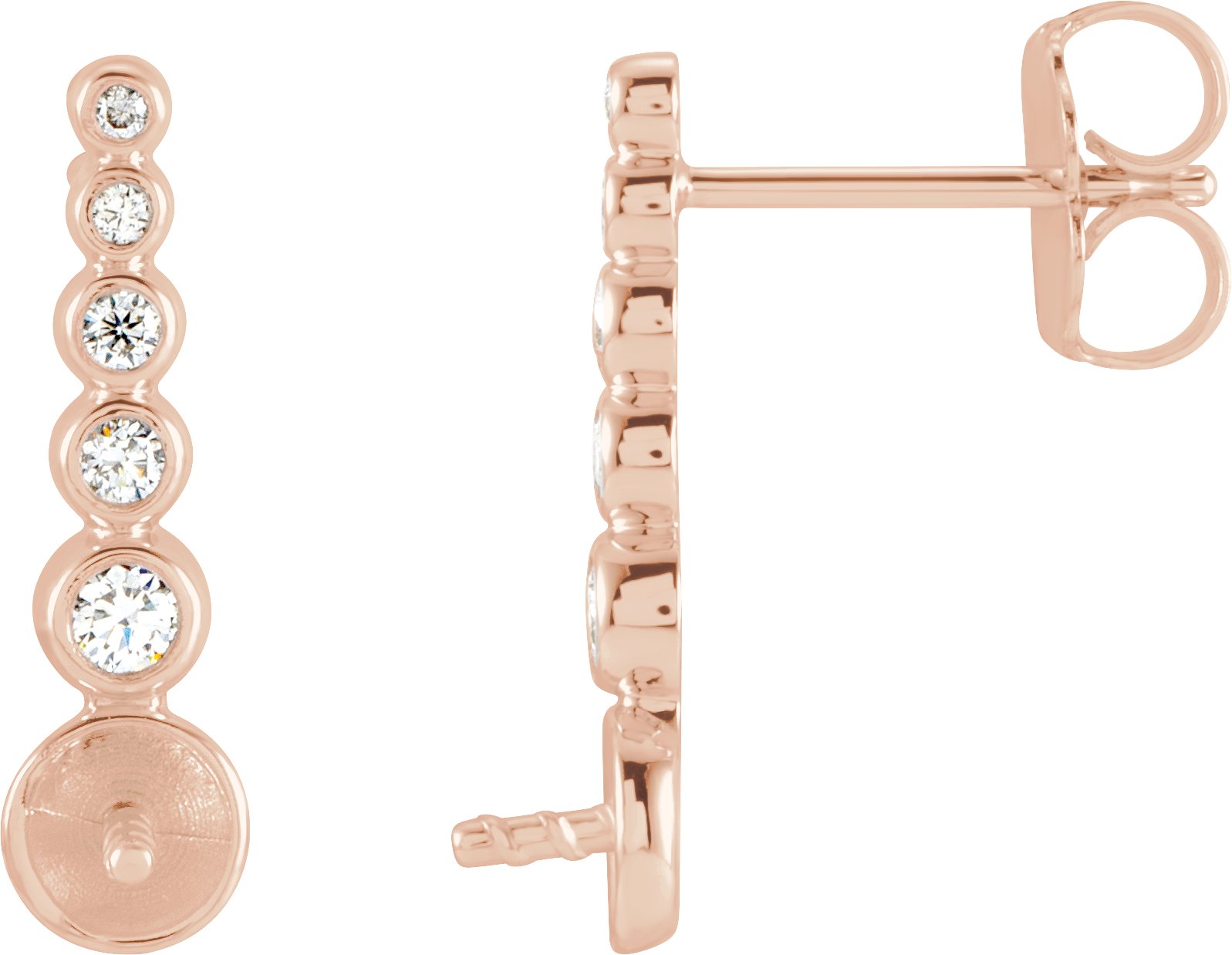 Accented Pearl Earrings