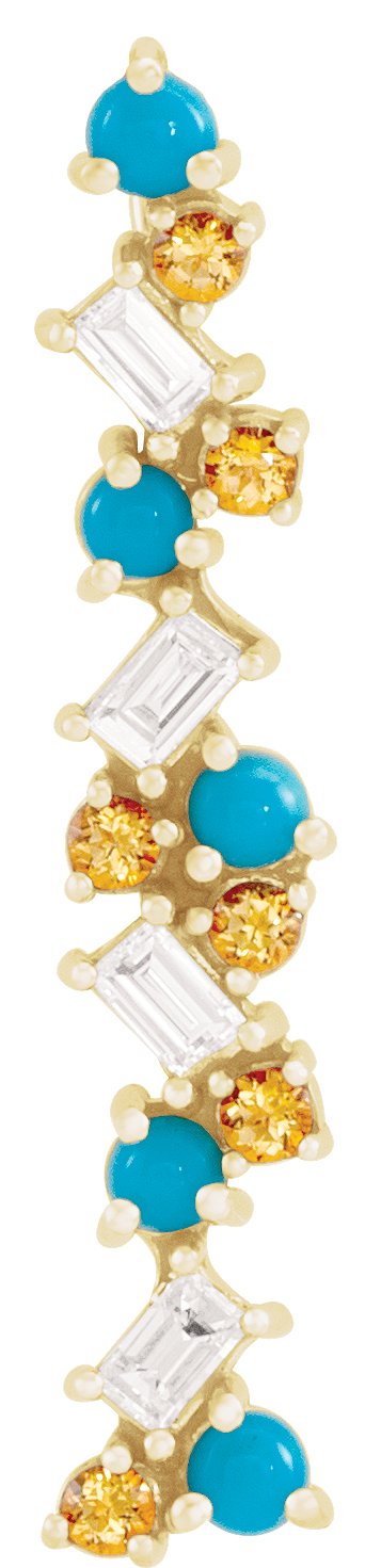 14k Yellow Gold