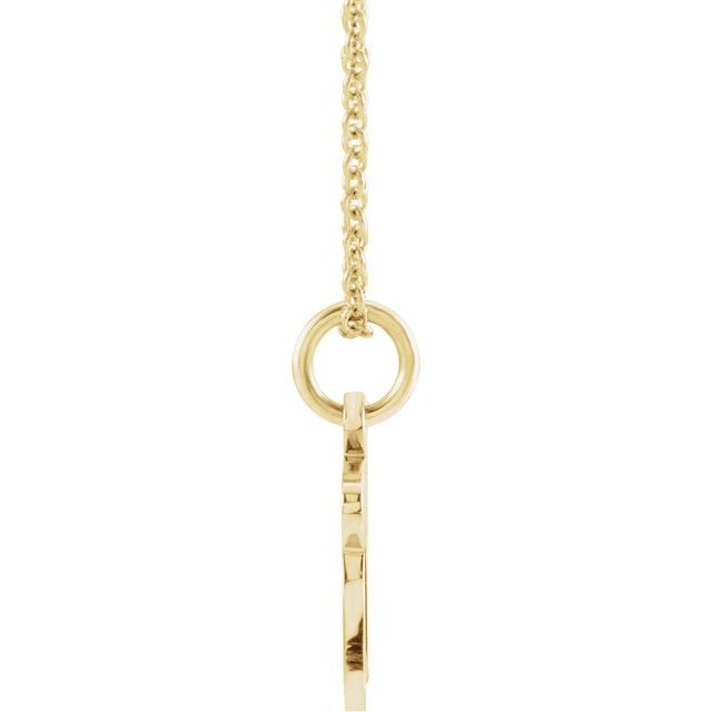 14K Yellow Chai 16-18 Necklace