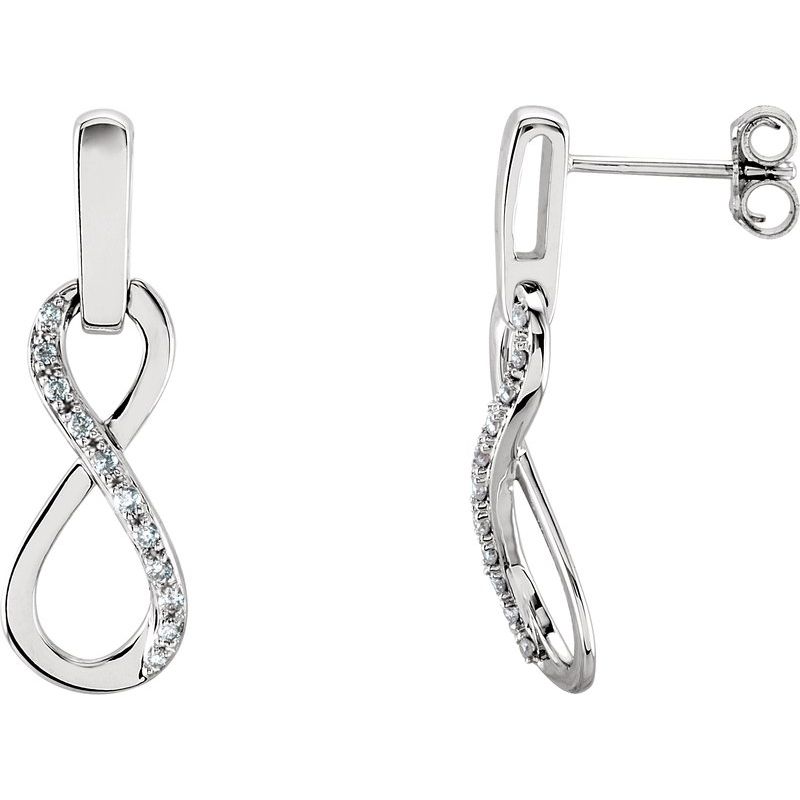 Infinity-Inspired Earrings