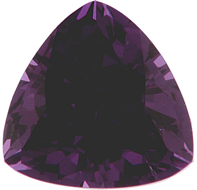 Trillion Natural Purple Garnet (Notable Gems)