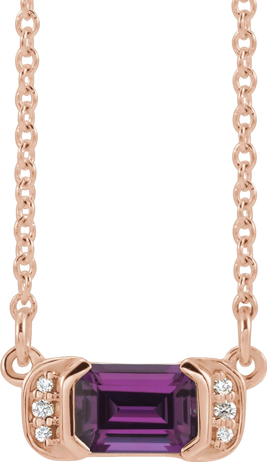 Accented Bar Necklace or Center