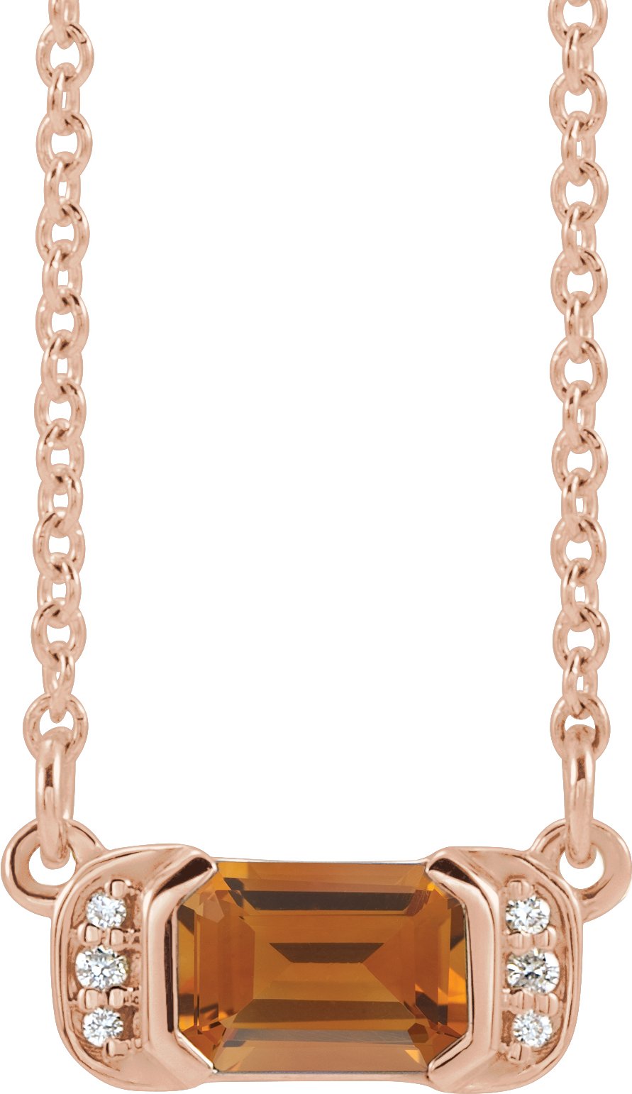 Accented Bar Necklace or Center