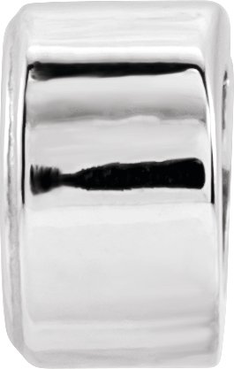 Round Bezel-Set Earring Setting