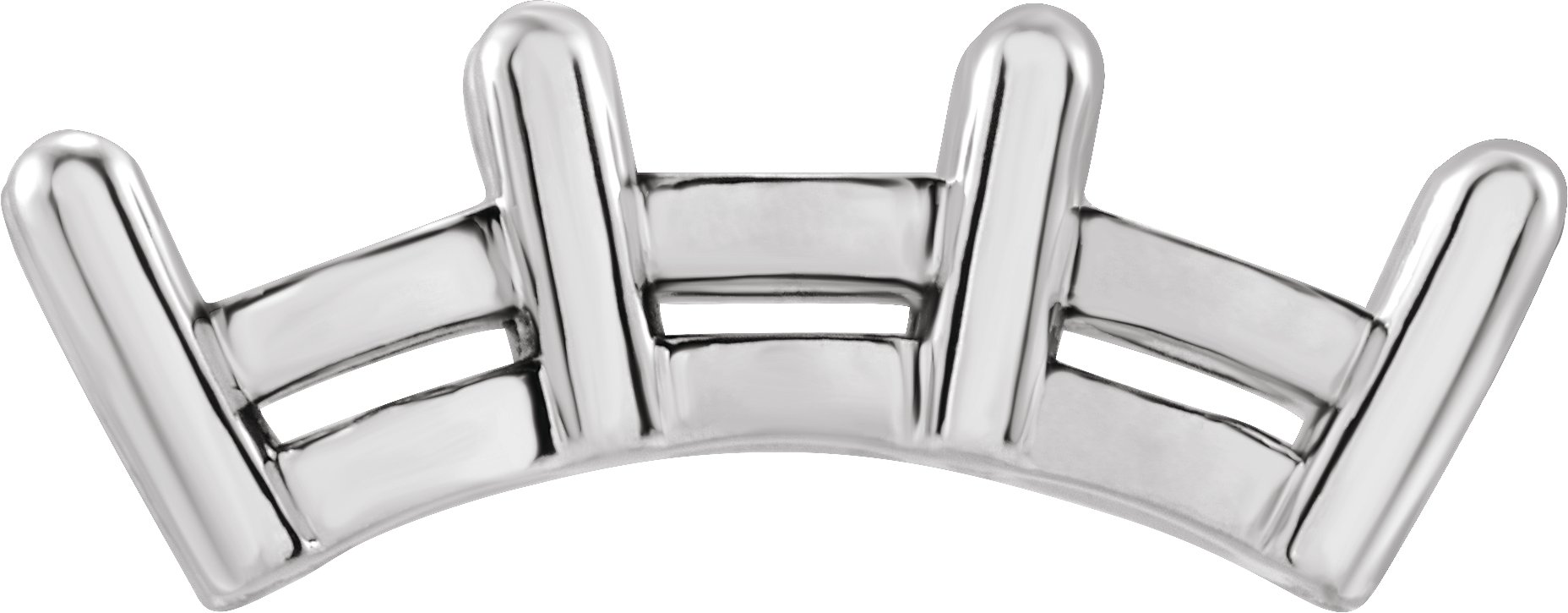 Round Multi-Stone Shank Setting