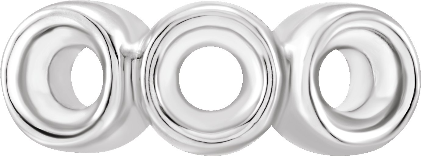 Round Multi-Stone Bezel-Set Shank Setting