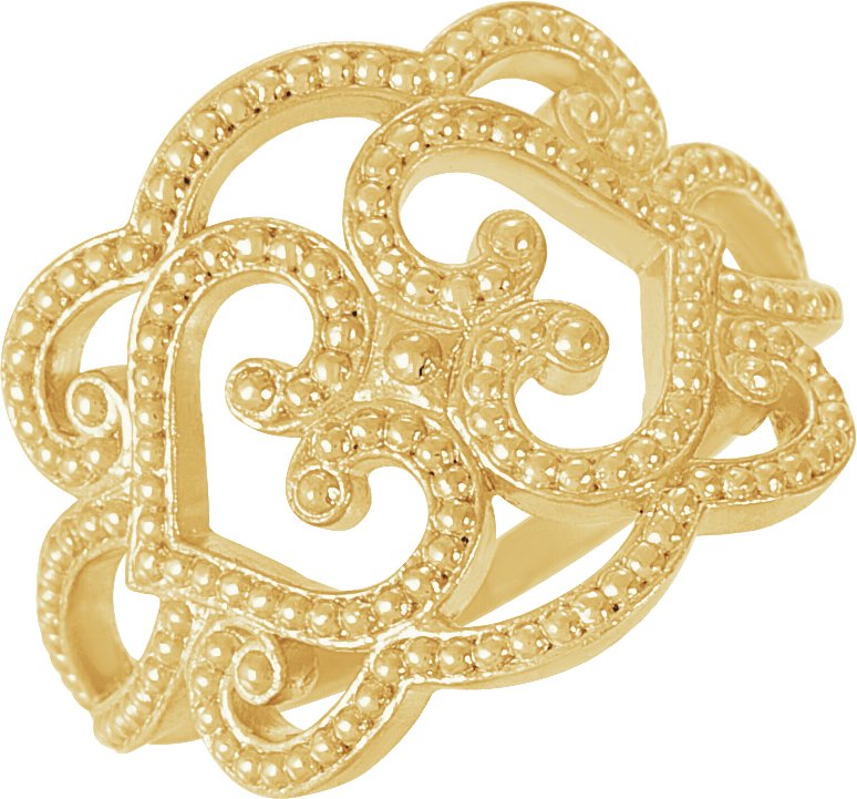 14k Yellow Gold