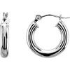 Hoop Earrings 15mm Ref 115796