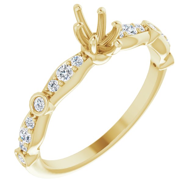 14k Yellow Gold
