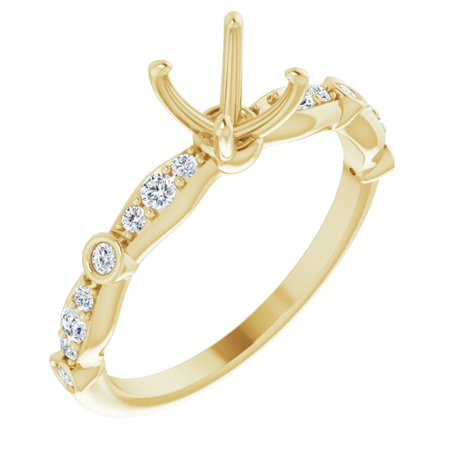 14k Yellow Gold