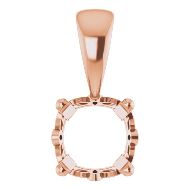 Solitaire Scroll Setting® Pendant