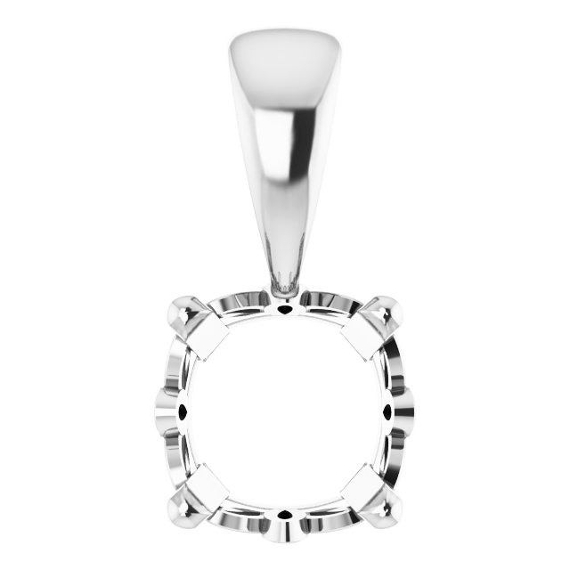 Solitaire Scroll Setting® Pendant