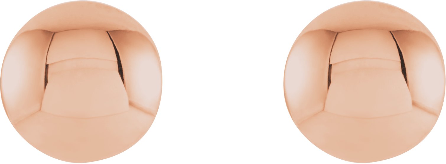 Convex Circle Earrings