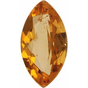 Marquise Natural Orange Garnet (Notable Gems)