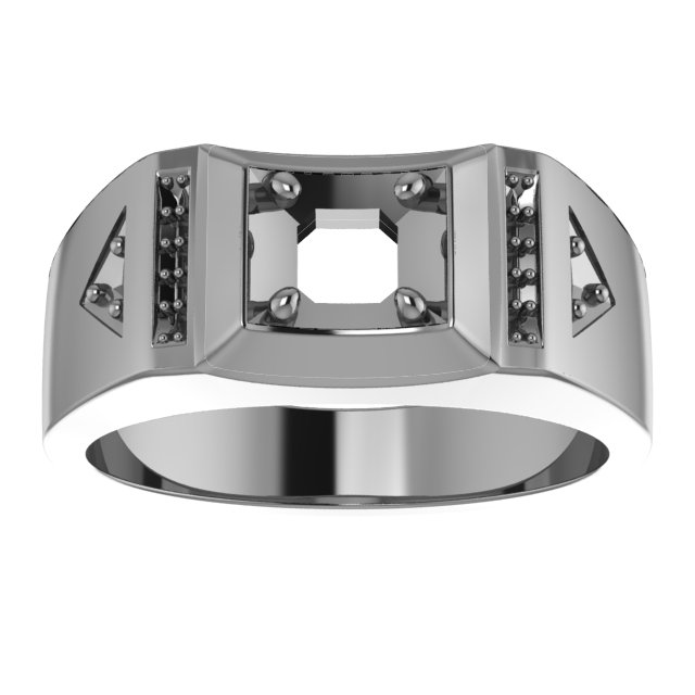 7 mm Square Ring Mounting view 3