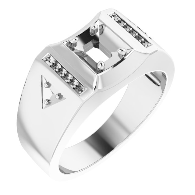 14k White Gold