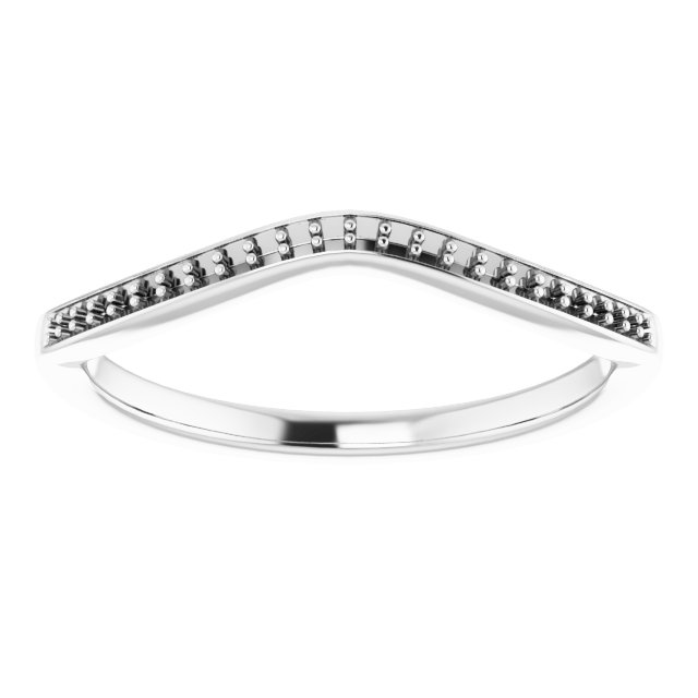 Band Mounting for 6 mm Square Ring view 3