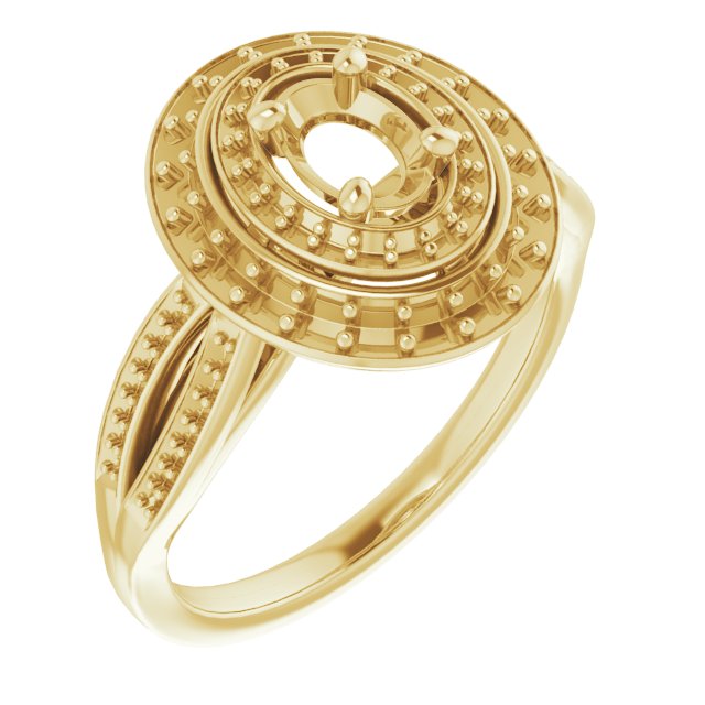 14k Yellow Gold