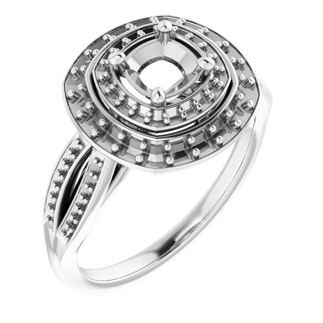 14k White Gold