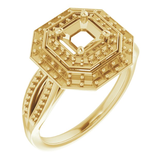 14k Yellow Gold