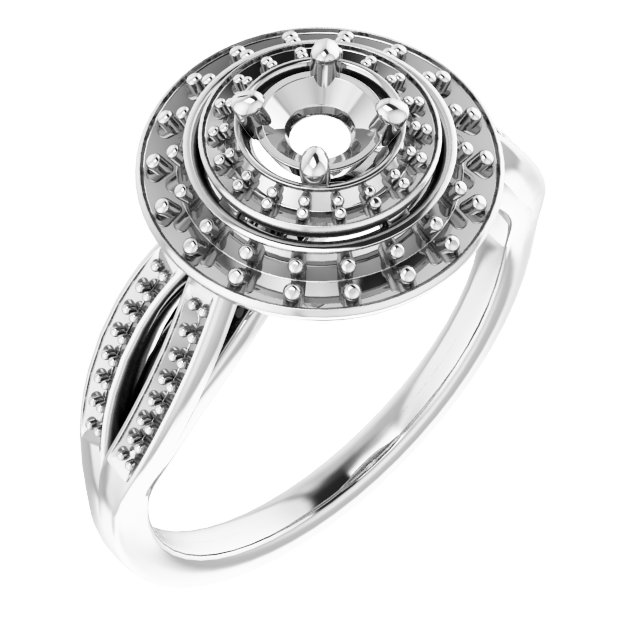 14k White Gold