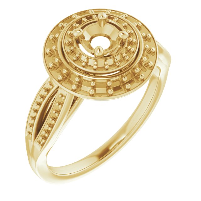 14k Yellow Gold