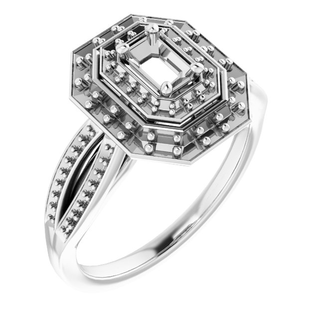 14k White Gold