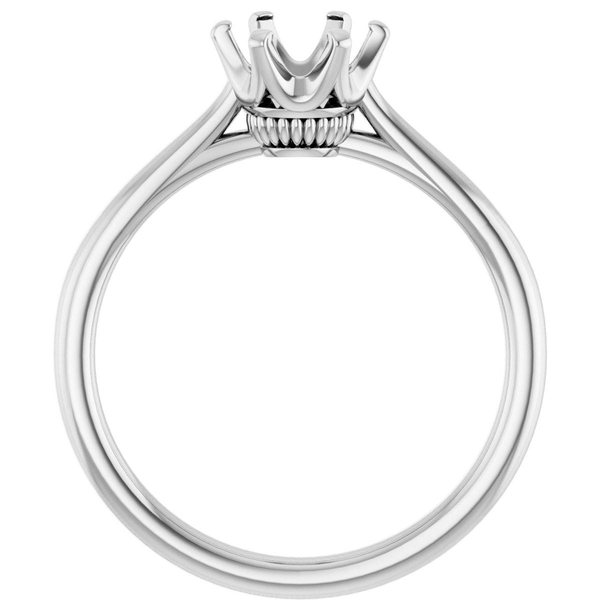 Stuller Accented Cross Rope Ring R43092:601:P 14KY - Rings, Atlanta West  Jewelry