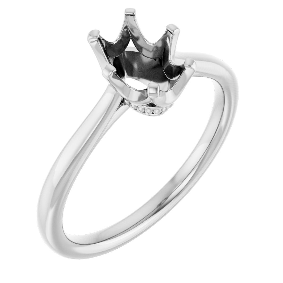 Oval Engagement Ring Mounting