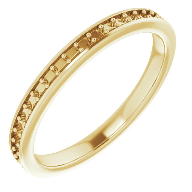 14k Yellow Gold