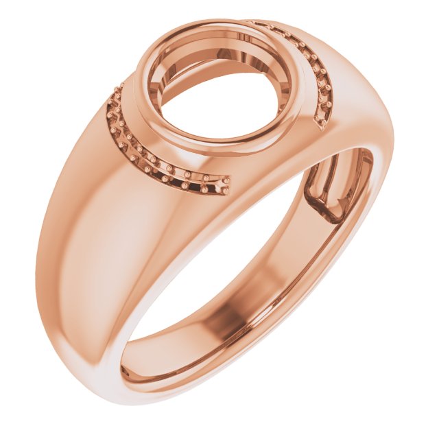 Accented Bezel-Set Ring