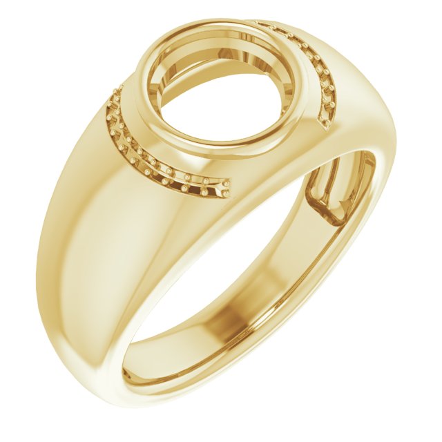 Accented Bezel-Set Ring