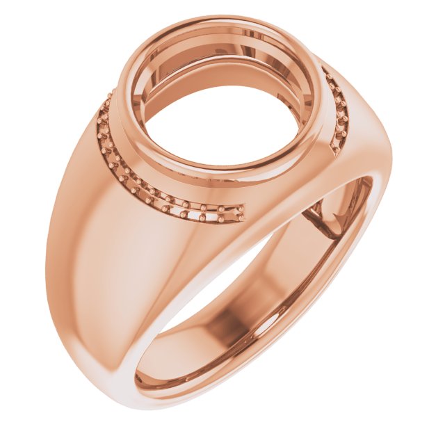 Accented Bezel-Set Ring