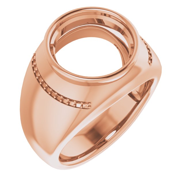 Accented Bezel-Set Ring