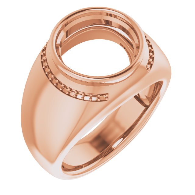 Accented Bezel-Set Ring