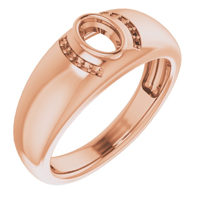 Accented Bezel-Set Ring