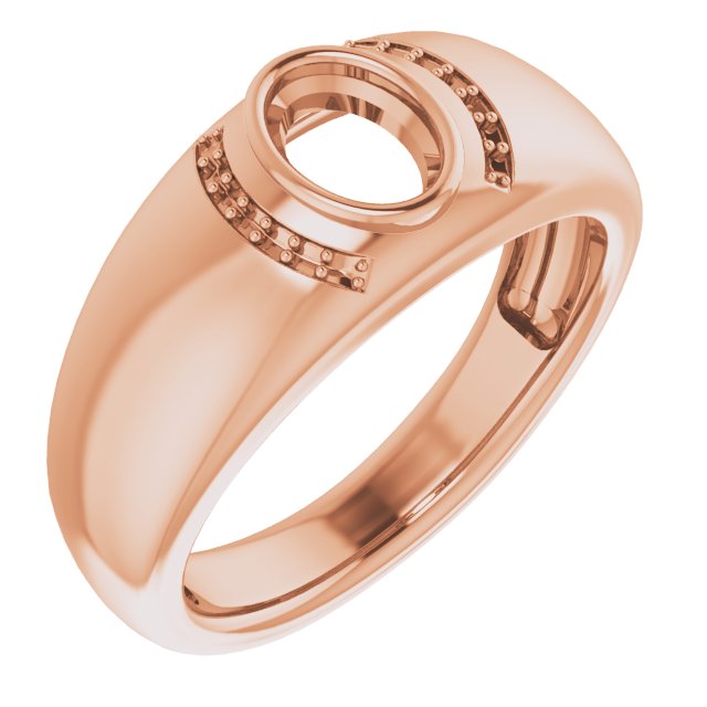 Accented Bezel-Set Ring