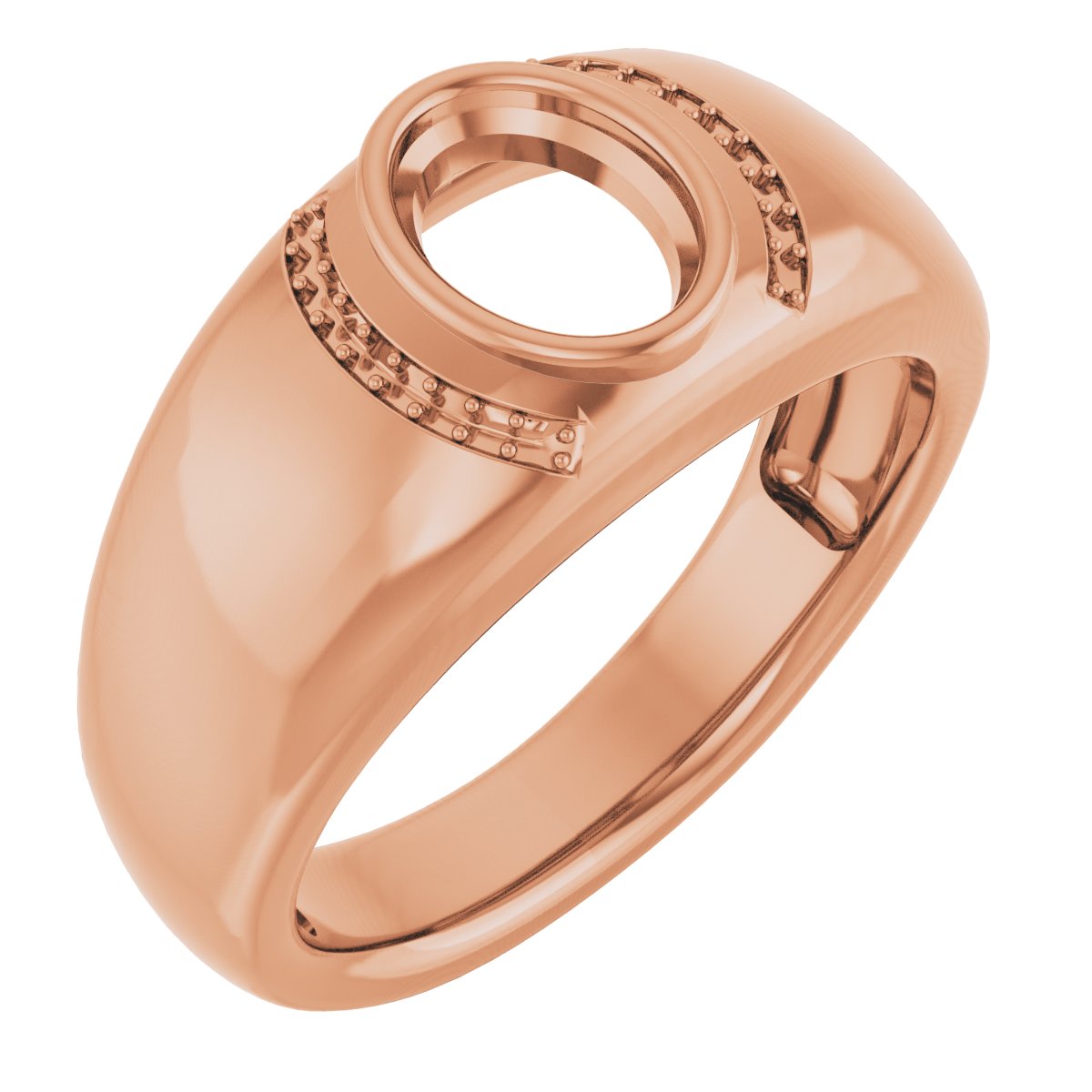 Accented Bezel-Set Ring