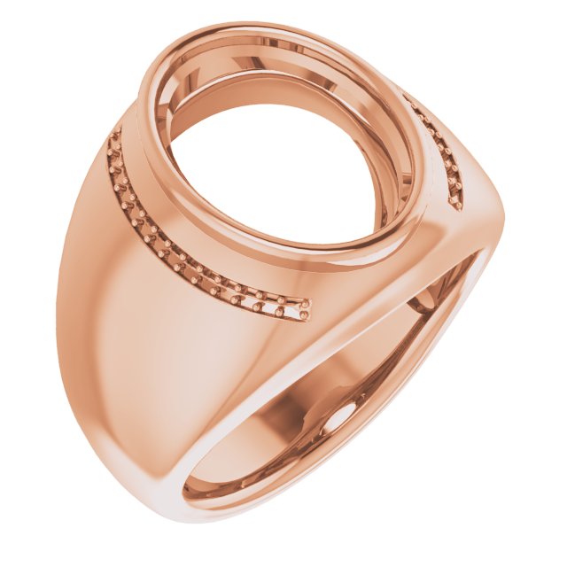 Accented Bezel-Set Ring