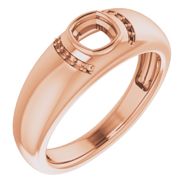 Accented Bezel-Set Ring