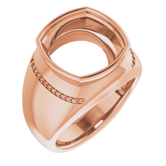 Accented Bezel-Set Ring