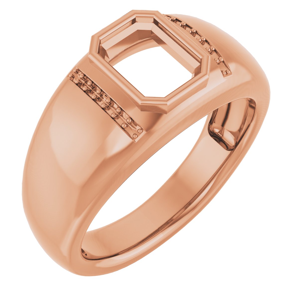 Accented Bezel-Set Ring