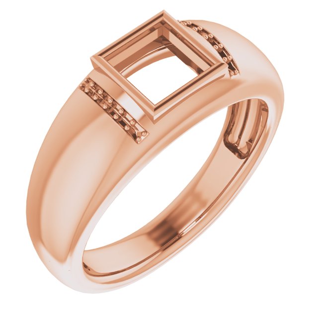 Accented Bezel-Set Ring