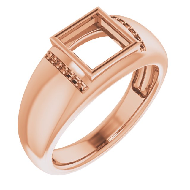 Accented Bezel-Set Ring