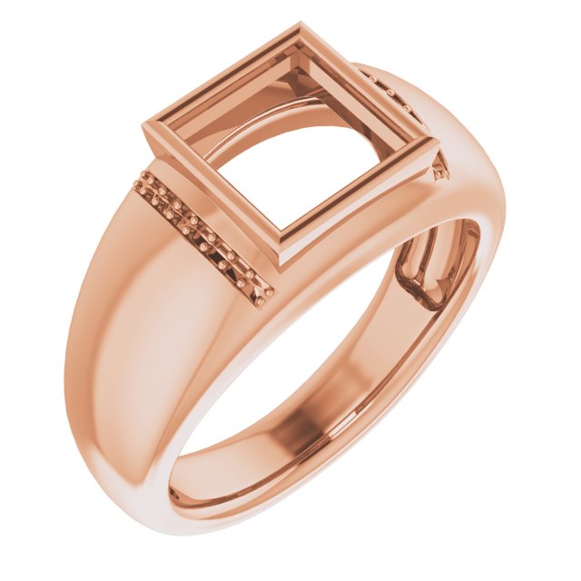 Accented Bezel-Set Ring