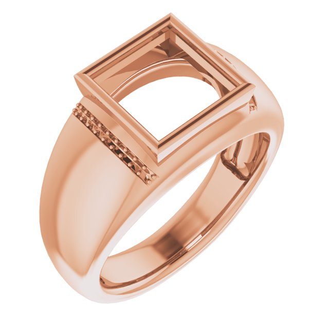 Accented Bezel-Set Ring