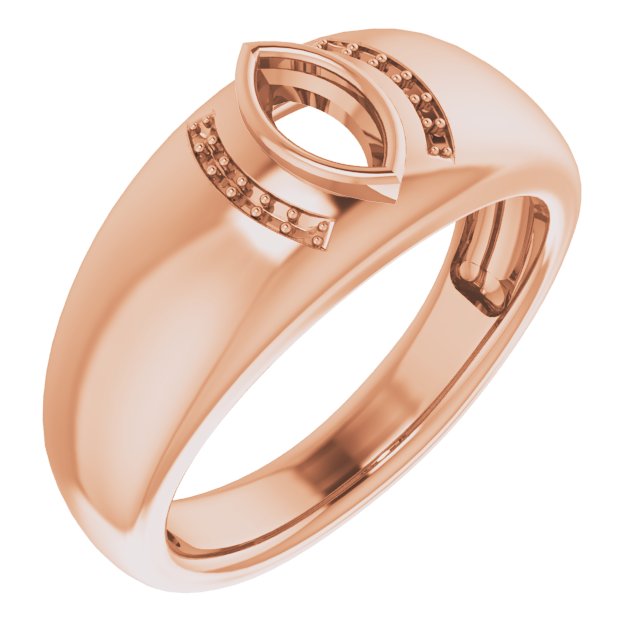 Accented Bezel-Set Ring